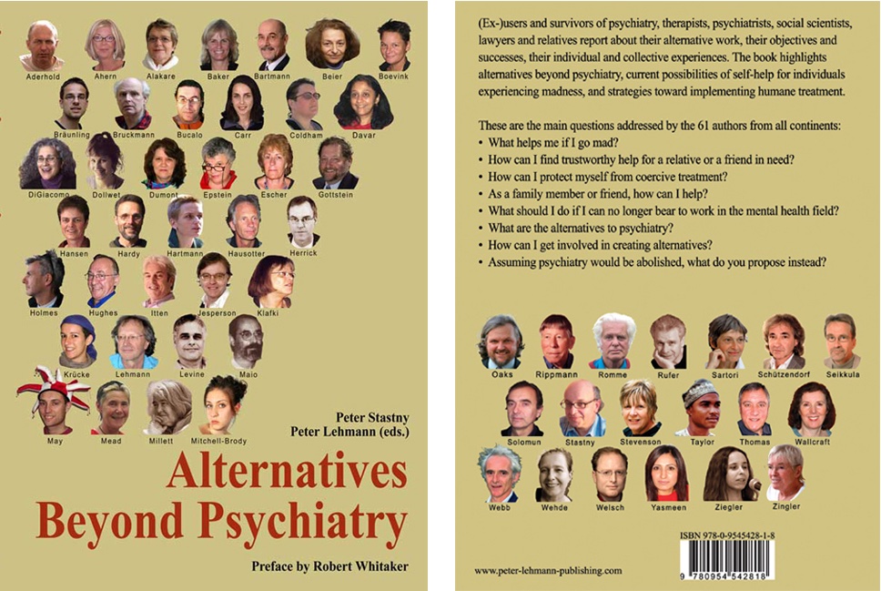 Front and back cover of Alternatives Beyond Psychiatry