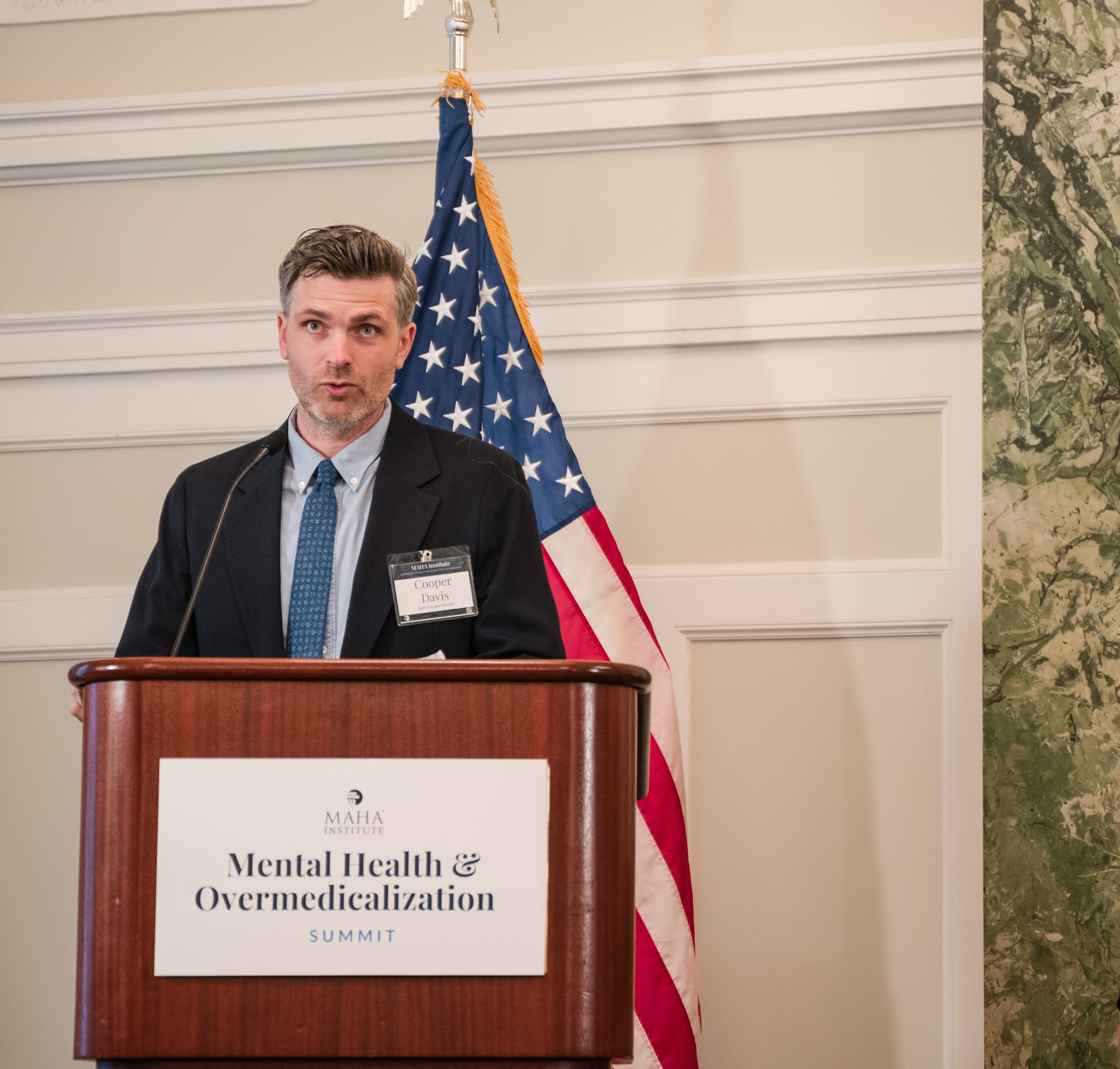 Executive Director Cooper Davis Speaking at Summit