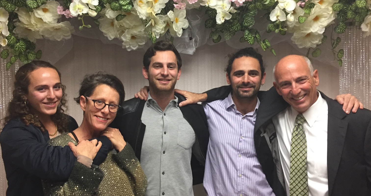 David and his family