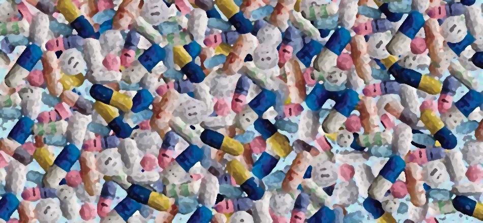 psychiatric drug watercolor