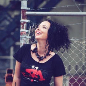 person smiling